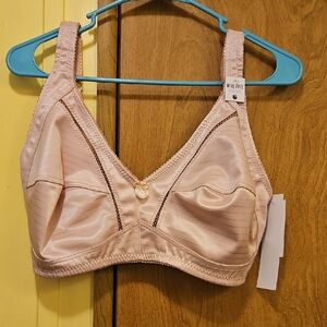 Wire Free Women's Bra - Pink